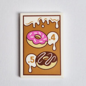 White Tile w/ Donut Menu