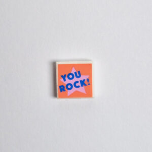 Small Tile w/ 'YOU ROCK'