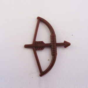 Vintage Bow & Arrow, Type 2 - Brown