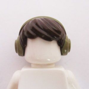 Short & Messy w/ Headphones