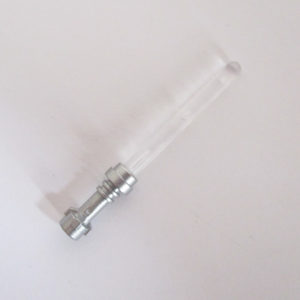 Lightsaber - Clear w/ Silver Hilt