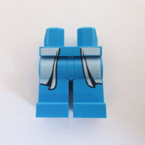 Dark Azure Blue w/ White Lab Coattails