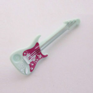 Electric Guitar - Light Aqua w/ Magenta
