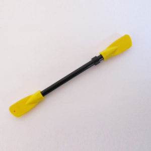 Double Sided Paddle - Black & Yellow