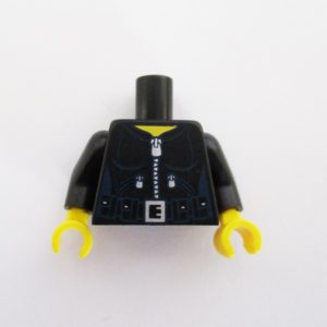 Black Jacket w/ Zippers & Utility Belt