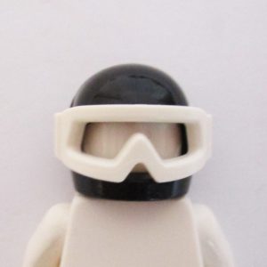 Standard Helm w/ Sports Goggles - Black