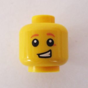 Lopsided Grin w/ Teeth Showing