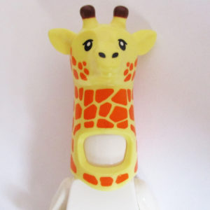 Giraffe Mask - Bright Light Yellow
