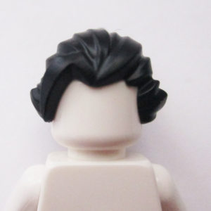 Combed Back w/ High Ponytail