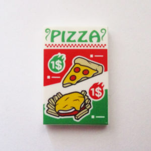 Pizza Menu w/ Handle