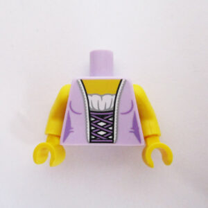 Lavender Corset w/ White