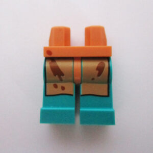 Turquoise w/ Light Brown Apron