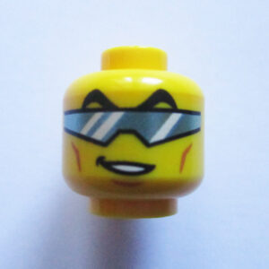 Dual Sided Head - Sports Frames w/ Smirk & Cheek Lines