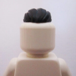 Swept Back w/ Small Narrow Ponytail