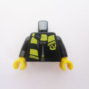 Black Robe w/ Yellow Scarf & Shield