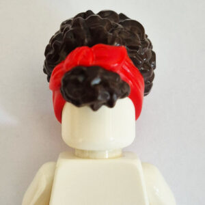 Hive Style w/ Coil-Like Texture & Red Headband