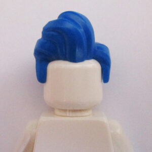 Side Parting w/ High Peak – Blue