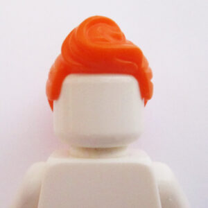 Ponytail w/ Twirl In Front - Orange