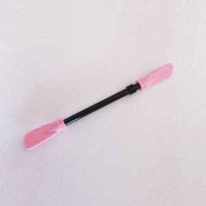 Double Sided Paddle - Black & Light Pink