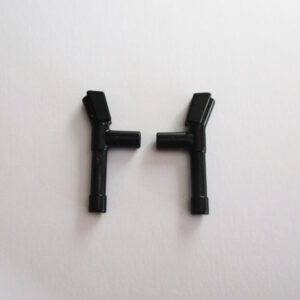 Pair Of Forearm Crutches - Black
