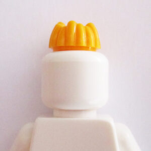 Small Spikey Tuft - Bright Light Orange