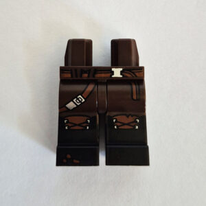 Dark Brown w/ Belt, Straps, Pocket & Black Boots