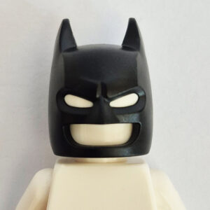 Batman Mask w/ White Eyes - Black