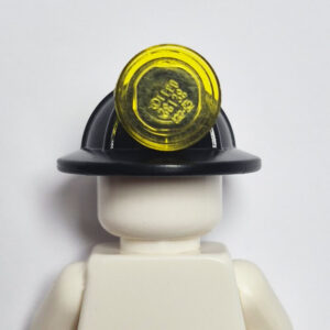 Mining Helm w/ Light - Black