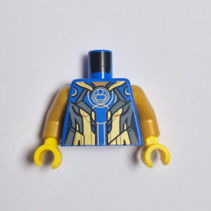Blue w/ Gold & Grey Armor & Gold Sleeves