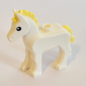 Baby Horse - White & Blonde