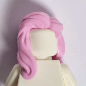 Long w/ Side Parting on Left - Light Pink