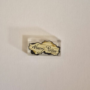 Clear Tile w/ Map & 'Harry Potter'
