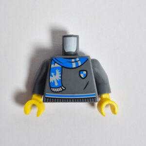 Dark Grey w/ Blue Scarf, Belt & Shield Badge