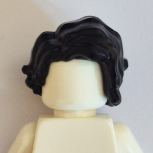 Mid-Length & Wavy w/ Side Parting