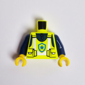 Dark Blue w/ Neon Yellow Vest & Star Shield