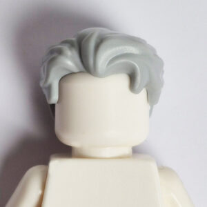 Combed to Side w/ Gentle Widow’s Peak