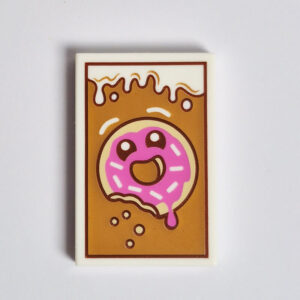 White Tile w/ Donut Character