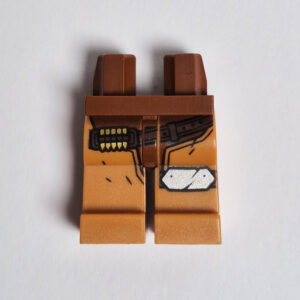 Brown & Light Brown w/ Silver Kneepad & Bullet Belt