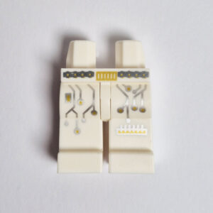 White w/ Silver Nodes & Chip