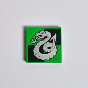 Green Tile w/ 'Slytherin' Symbol