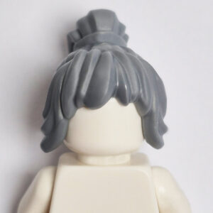 Mid-Length w/ Bangs & High Ponytail - Silver