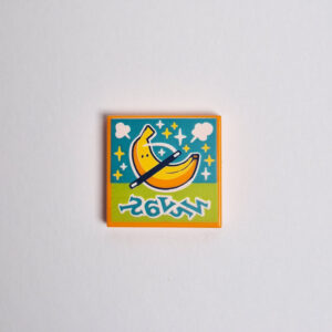 Orange Tile w/ Magic Banana