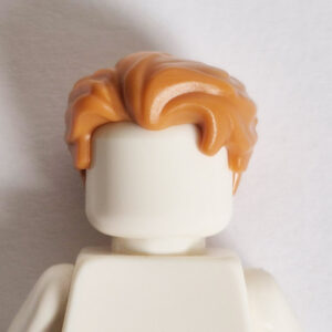 Combed to Side w/ Gentle Widow’s Peak