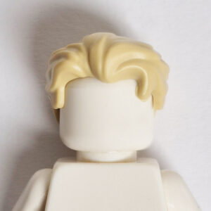 Combed to Side w/ Gentle Widow’s Peak